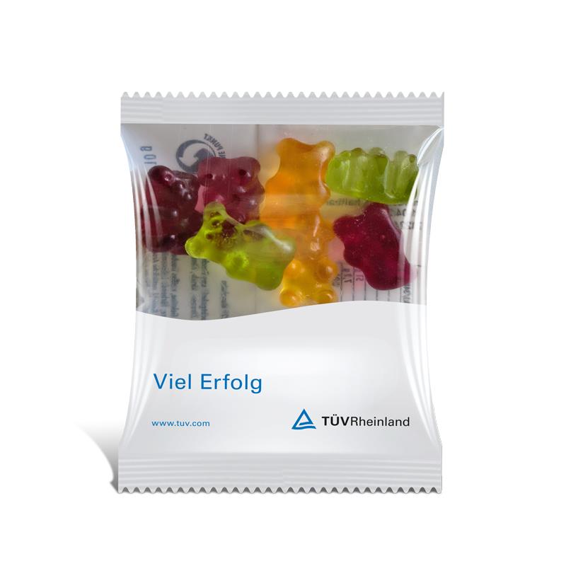Gummibärchen „Viel Erfolg“.